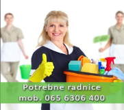 Potrebne radnice za čišćenje 40 -100.000